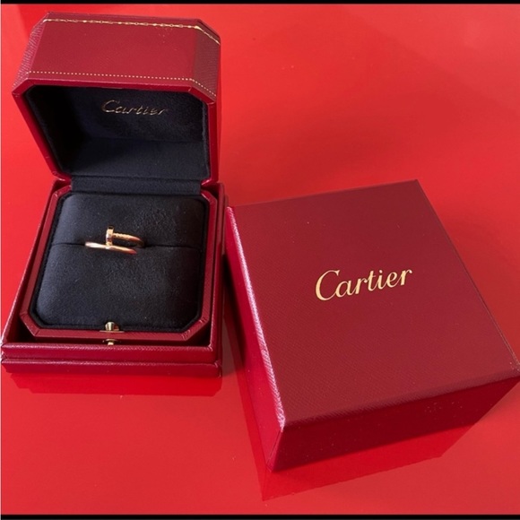 Cartier Juste un clou rose gold ring size 54 - Picture 3 of 7